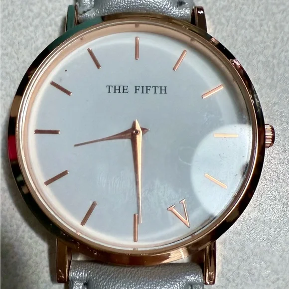 The Fifth Soho style in silver and Rose Gold Watch. NWOT